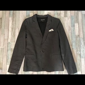 Armani single-breasted polka dot jacket